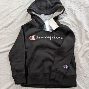 Size 4 Black Champion Toddler Hoodie
